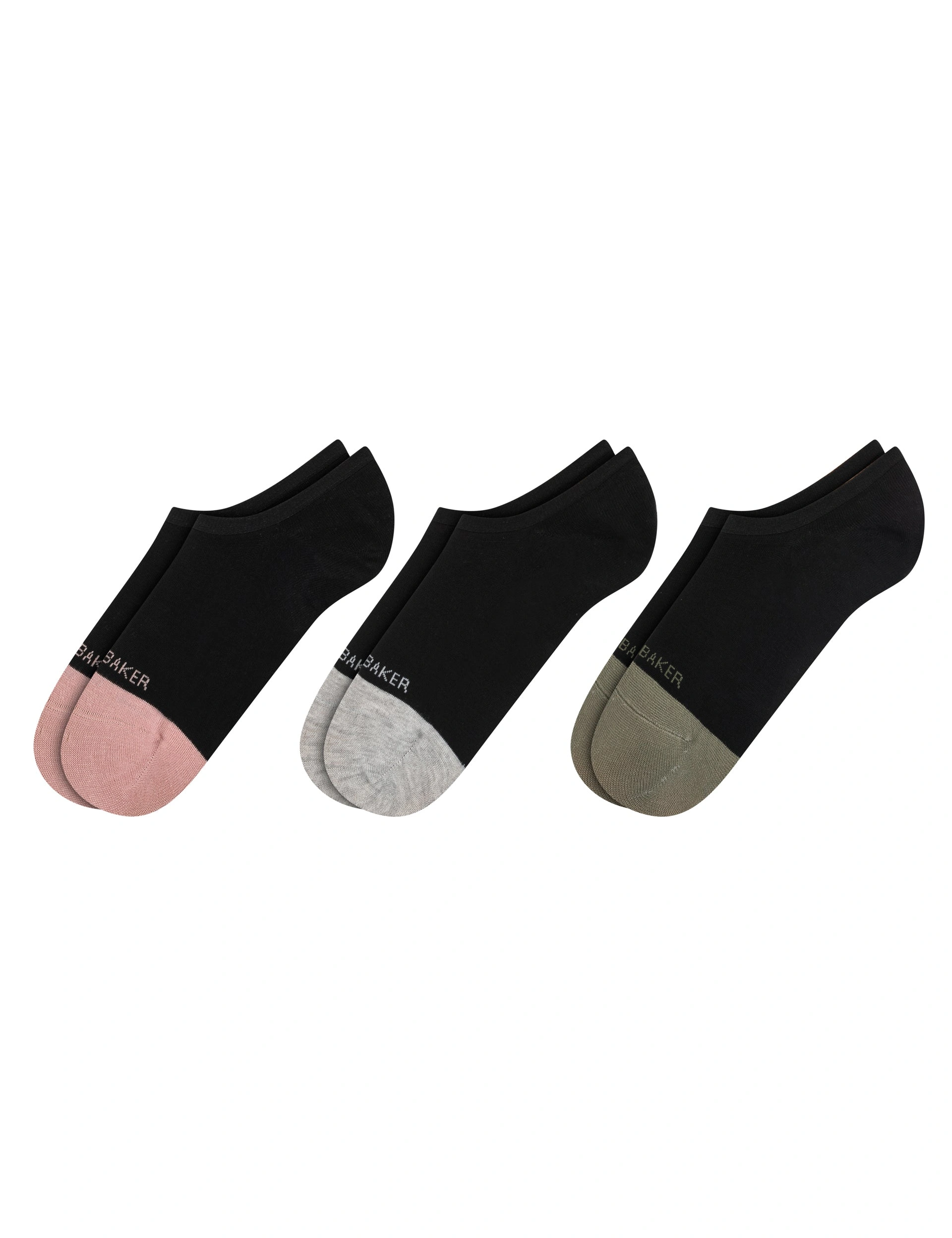 3er Pack Damen-Non-Terry-Socken: Unverzichtbar, bequem, unsichtbar, ein Trio für puren Komfort!
